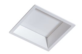 AIDA podhledové svítidlo LED 10W 700lm 3000K 10cm hranaté IP20, bílé