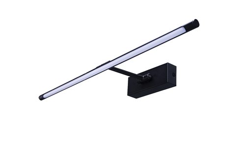 DAVINCI nástěnné svítidlo LED 10W 705lm 3000K 58cm IP20, matně černá 1