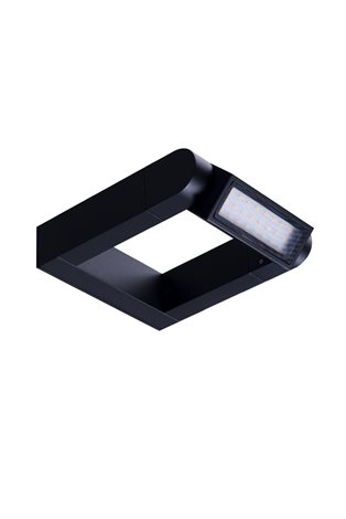 FRAME venkovní nástěnné svítidlo LED 8W 800lm 3000K 18cm IP65, černé 5