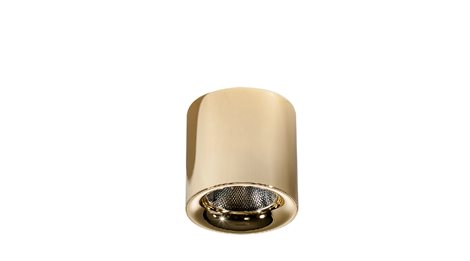 MANE přisazené bodové svítidlo LED 30W 2650lm 3000K stmívatelné 11,5cm kulaté IP20, zlaté 5