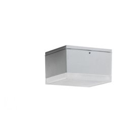 APULIA venkovní přisazené svítidlo LED 10W 800lm 3000K 10,8cm hranaté IP54, bílé