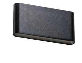 CREMONA M venkovní nástěnné svítidlo LED 10W 467lm 3000K 17,5cm IP54, černé