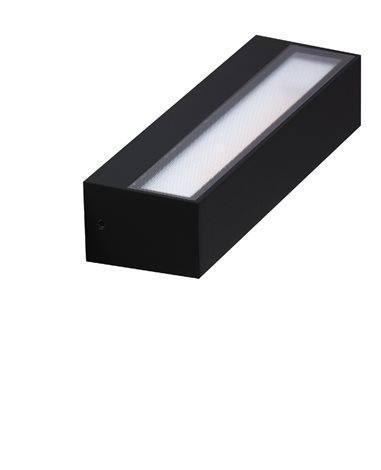 COSEL venkovní nástěnné svítidlo LED 16W 1300lm 3000K 23cm IP54, černé 6