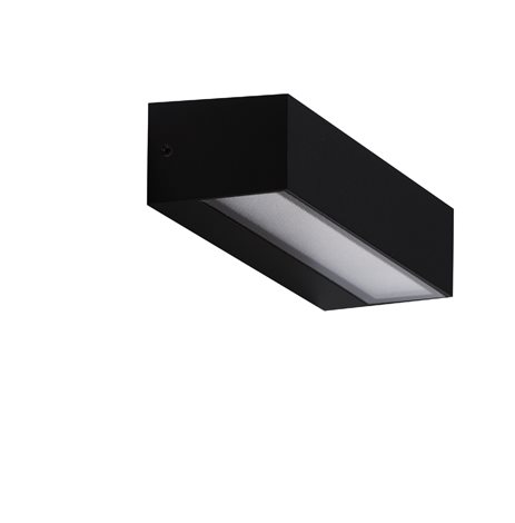 COSEL venkovní nástěnné svítidlo LED 16W 1300lm 3000K 23cm IP54, černé 7