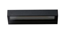 CASOLA venkovní nástěnné svítidlo LED 12W 950lm 3000K 22cm IP54, černé