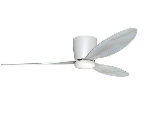 VENETI stropní svítidlo s ventilárem 18W 600lm 3000/4000/5500K CCT 106cm IP20, bílá/šedá + ovladač 1