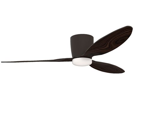 VENETI stropní svítidlo s ventilárem 18W 600lm 3000/4000/5500K CCT 106cm IP20, bronzová + ovladač 1