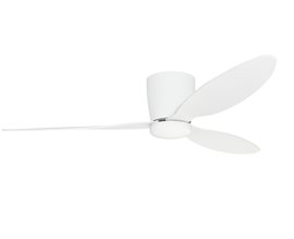 VENETI stropní svítidlo s ventilárem 18W 600lm 3000/4000/5500K CCT 106cm IP20, bílé + ovladač
