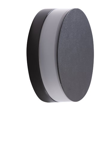 ENOK venkovní nástěnné svítidlo LED 9W 700lm 3000K 14,5cm kulaté IP65, tmavě šedé 2