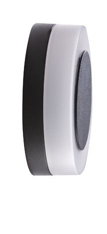 ENOK venkovní nástěnné svítidlo LED 9W 700lm 3000K 14,5cm kulaté IP65, tmavě šedé 5