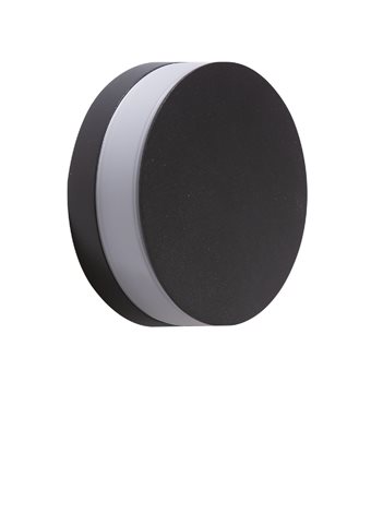 ENOK venkovní nástěnné svítidlo LED 9W 700lm 3000K 14,5cm kulaté IP65, tmavě šedé 6