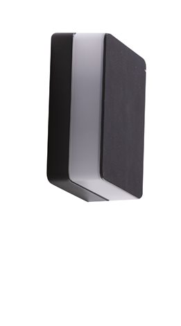 ENOK venkovní nástěnné svítidlo LED 9W 700lm 3000K 13,7cm hranaté IP65, černé 5