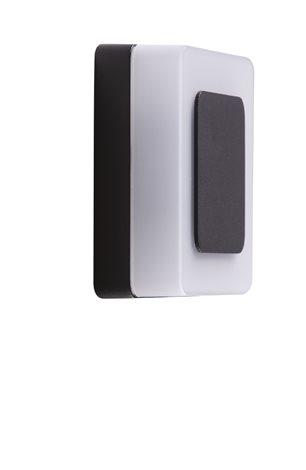 ENOK venkovní nástěnné svítidlo LED 9W 700lm 3000K 13,7cm hranaté IP65, černé 2