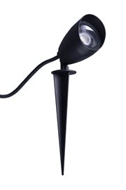 FLOKI venkovní zapichovací reflektor LED 6W 500lm 3000K IP65, černá