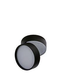 MONA přisazené svítidlo LED 12W 840lm 3000K kulaté IP20, černé
