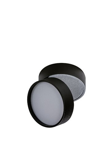 MONA přisazené svítidlo LED 12W 840lm 3000K kulaté IP20, černé 1