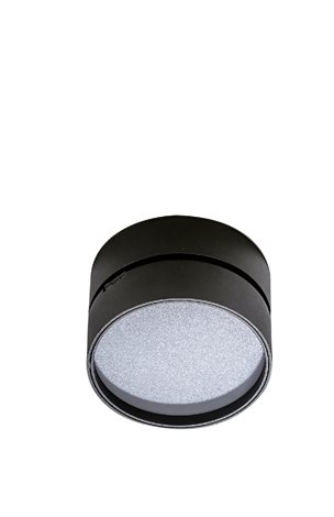 MONA přisazené svítidlo LED 12W 840lm 3000K kulaté IP20, černé 2