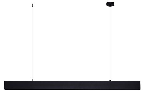 LINNEA 112 závěsné lineární svítidlo LED 48W 2700K 3000/4000/6000K 113cm IP20, černé 1