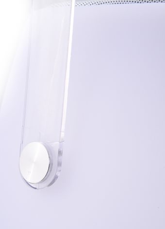 BOOMBOX venkovní přenosná lampa LED 10W + 1,8W 800lm 3000K RGB stmívatelná 32cm IP44, bílá 3