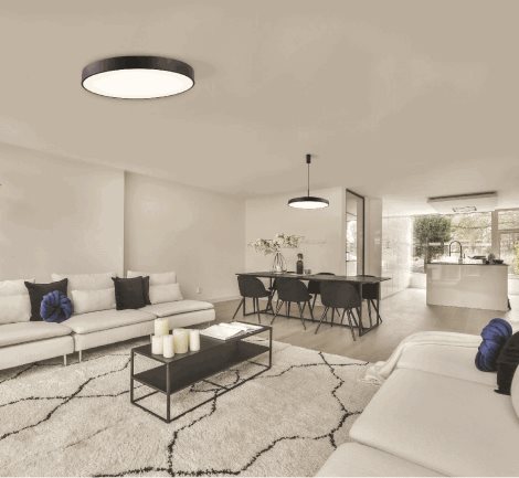 AZ5082 MARCELLO stmívatelné stropní svítidlo 60W 230V 3600lm černé 2