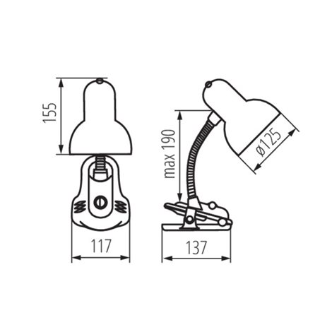 SUZI HR-60-B Stolní lampa 5