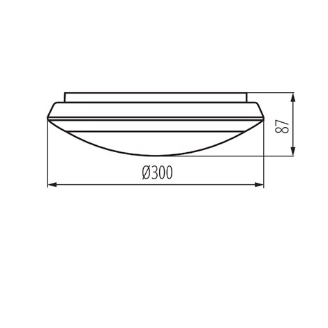 DABA N LED SMD DL-16W LED plafon s čidlem 5