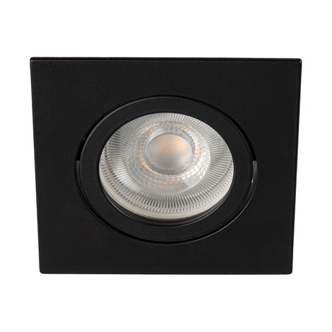 DALLA DTL-B vestavné svít. max.10W, bez zdroje Gx5,3/GU10, 12V/ 240V, IP20, hranaté, černé 1