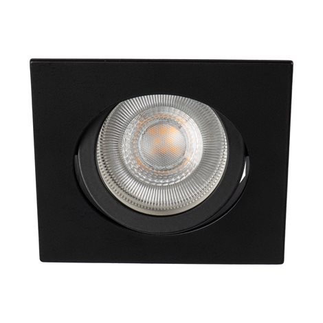 DALLA DTL-B vestavné svít. max.10W, bez zdroje Gx5,3/GU10, 12V/ 240V, IP20, hranaté, černé 2