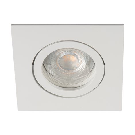 DALLA DTL-W vestavné svít. max.10W, bez zdroje Gx5,3/GU10, 12V/ 240V, IP20, hranaté, bílé 1