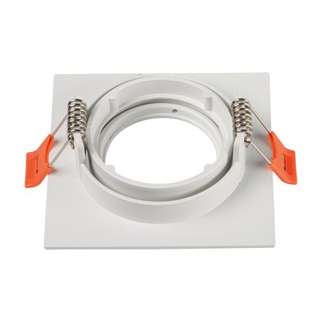 DALLA DTL-W vestavné svít. max.10W, bez zdroje Gx5,3/GU10, 12V/ 240V, IP20, hranaté, bílé 4