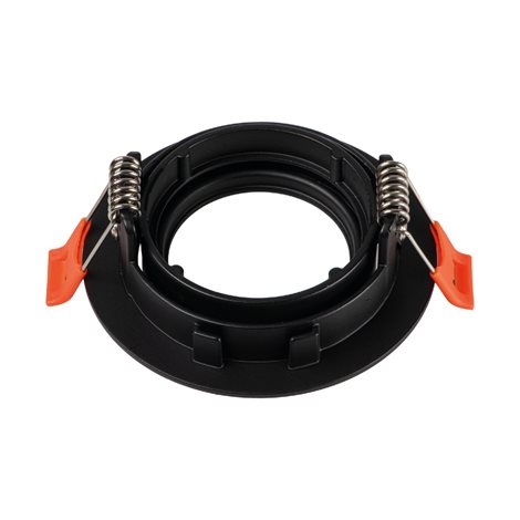 DALLA DTO-B vestavné svít. max.10W, bez zdroje Gx5,3/GU10, 12V/ 240V, IP20, kulaté, černé 4