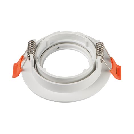 DALLA DTO-W vestavné svít. max.10W, bez zdroje Gx5,3/GU10, 12V/ 240V, IP20, kulaté, bílé 4