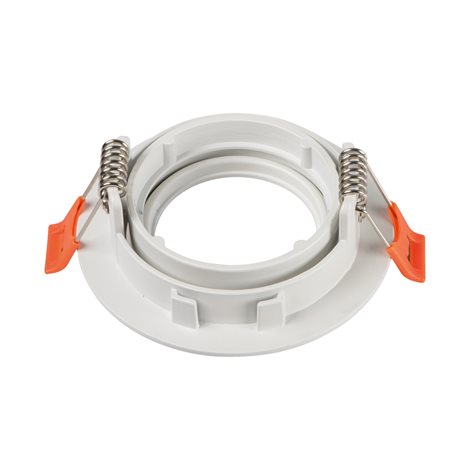 DALLA DTO-W vestavné svít. max.10W, bez zdroje Gx5,3/GU10, 12V/ 240V, IP20, kulaté, bílé 5