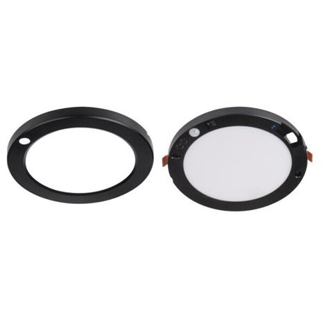 ERGA PIR LED svítidlo s čidlem 17W, max.1600lm, IP20, CCT 3000/4000/6500K, černá 5