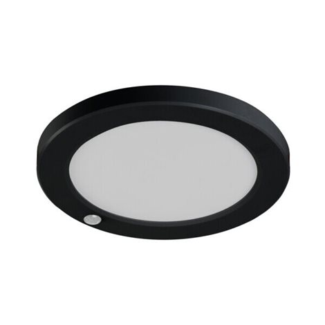 ERGA PIR LED svítidlo s čidlem 17W, max.1600lm, IP20, CCT 3000/4000/6500K, černá 1