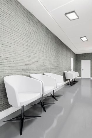 TYBIA M 25W-NW GY Přisazené svítidlo LED  5