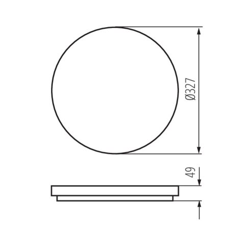VARSO LED 24W-NW-O přisazené svítidlo 24W, 2280lm, 4000K, IP54, kulaté 4