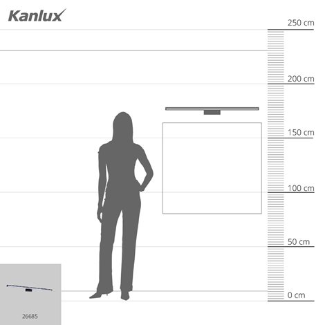 ASTEN nástěnné koupelnové svít. LED 15W, 1230lm, 4000K, IP44, 90cm, černá 5