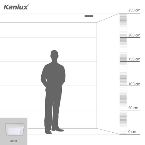 KANTI V2LED 12W-NW-W Přisazené svítidlo LED (starý kód25850) 7