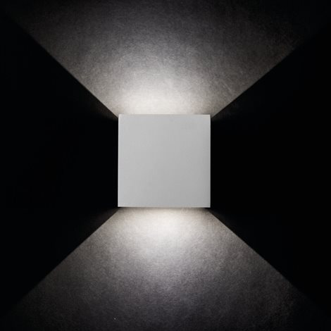 REKA LED EL 7W-O-GR Nástěnné svít. LED 7W, 380lm, 4000K, IP54, kulaté, grafit 1