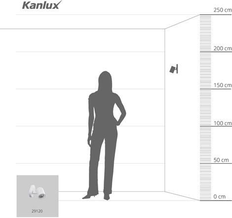 LAURIN EL-1O W Přisazené svítidlo s paticí GU10. bílé 7