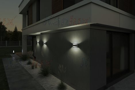 BISO LED EL 8W-W Nástěnné svítidlo LED 4