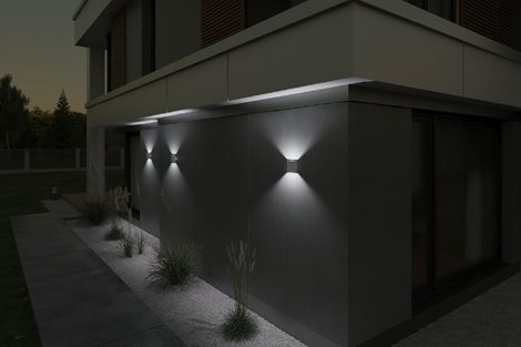 GARTO LED EL 8W-W Nástěnné svítidlo LED 6