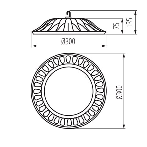 HIBO LED N 100W-NW Svítidlo LED MILEDO 3