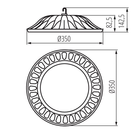 HIBO LED N 150W-NW Svítidlo LED MILEDO 3