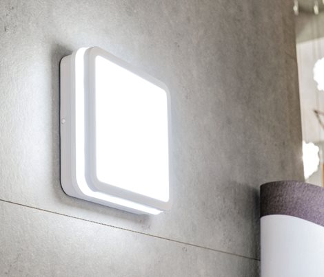 BENO N 18W NW-L-SE GR Přisazené svítidlo LED 2
