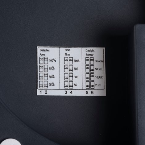 BENO 18W NW-L-GR Přisazené svítidlo LED 6
