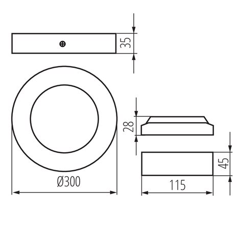 CARSA V2LED 24W-NW-W Svítidlo typu downlight CARSA V2LED 6