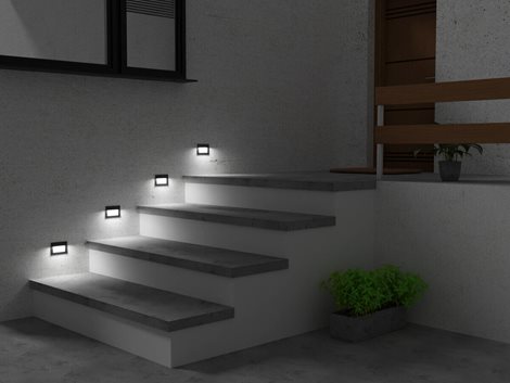 GLASI LED 3W P WW-GR  Vestavné LED svítidlo 7