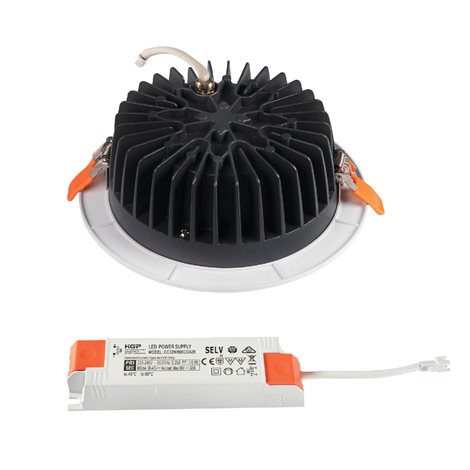 TIBERI PRO 30W-940-W Vestavné svítidlo LED 3